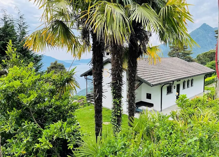 ヴィラ Romantic House By Maggiore With Garden Trarego Viggiona